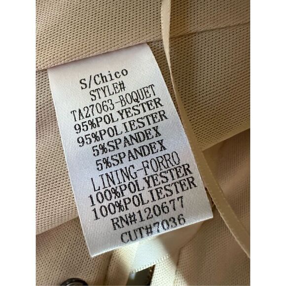 American Threads Women’s Bohemian Floral Tapestry Cropped Corset Size S - Picture 5 of 6